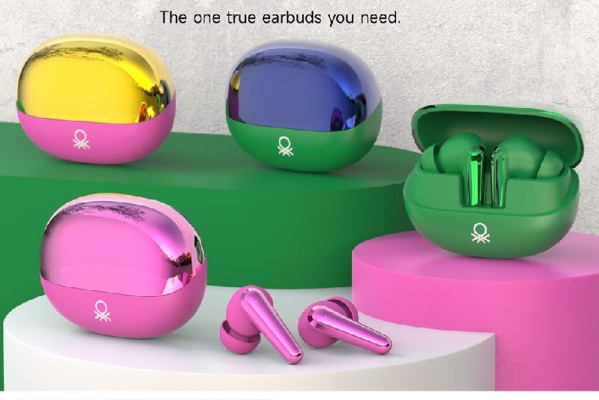 T14 Benetton Bluetooth Earbuds + Omni Port