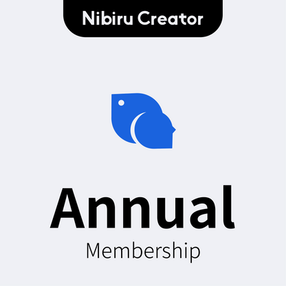 Annual Membership Nibiru Creator（Get 10 Templates)